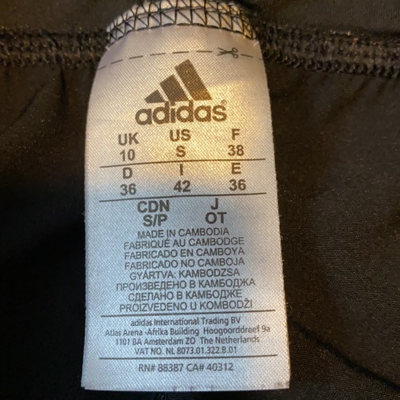 Adidas track pants joggers like new small - Picture 4 of 5